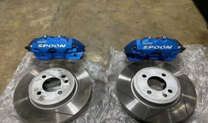 Fresh SPOON Caliper Twinblock Set ( Bought Bnew) Dixcel Rotor 4x100
