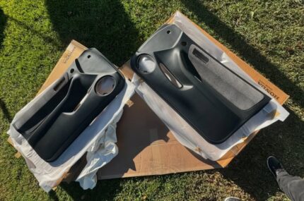 Brand New OEM DC2 door panels in Graphite Black! Fits on both RHD or LHD.