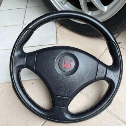 SRS Steering Wheel JDM INTEGRA Type R ITR RED stitching DC2 98-00 SPEC