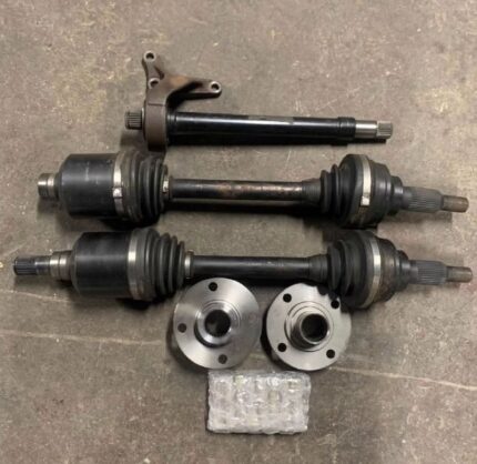 MINT set of driveshaftshop 5.9 axles with upgraded halfshaft.