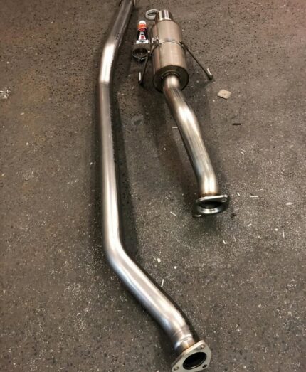 Honda Civic Type R EP Middle Section & Back Box Silencer Exhaust T304 Stainless.